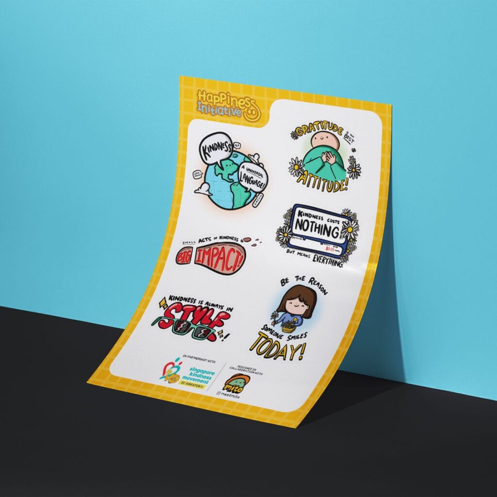 Well-being Stickers – Happiness Initiative